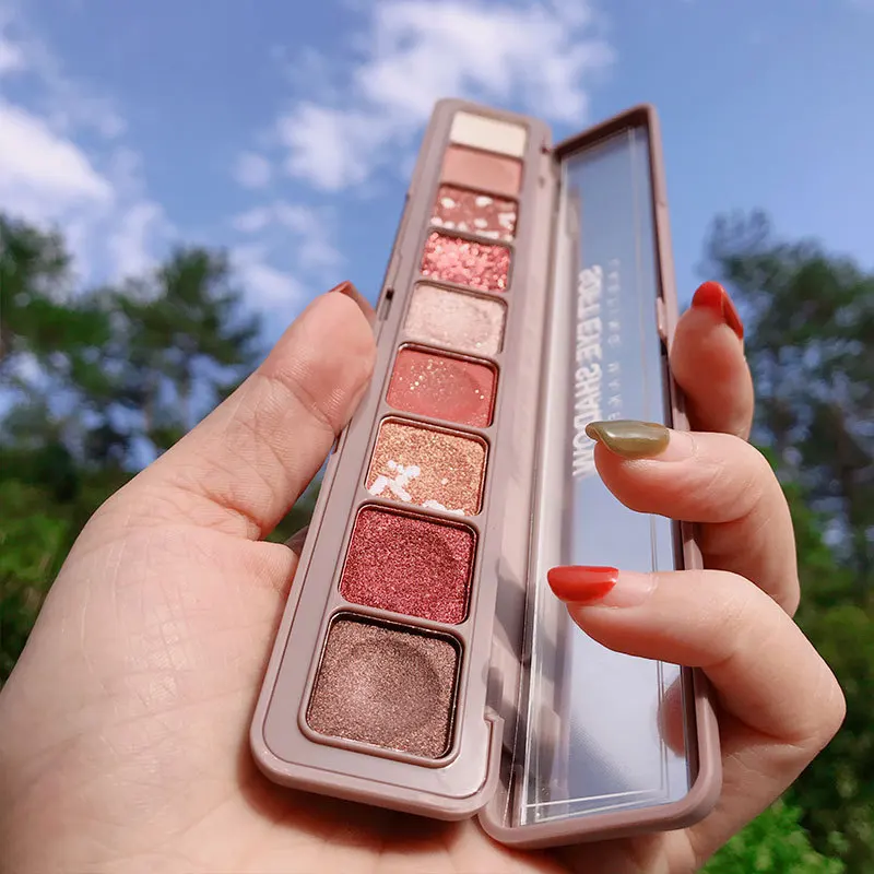 

9 Colors Fashion Eyeshadow Palette Matte Eyeshadow Palette Glitter Eye Shadow Makeup Nude Beauty Make up set Cosmetics
