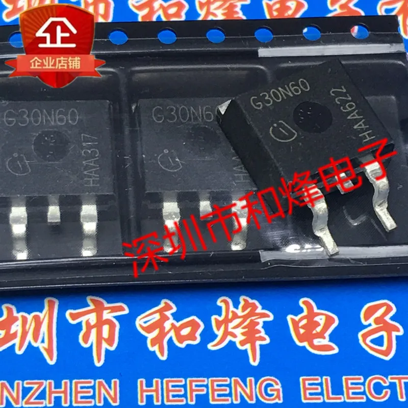 10 шт. G30N60 SGB30N60 TO-263 600V 30A