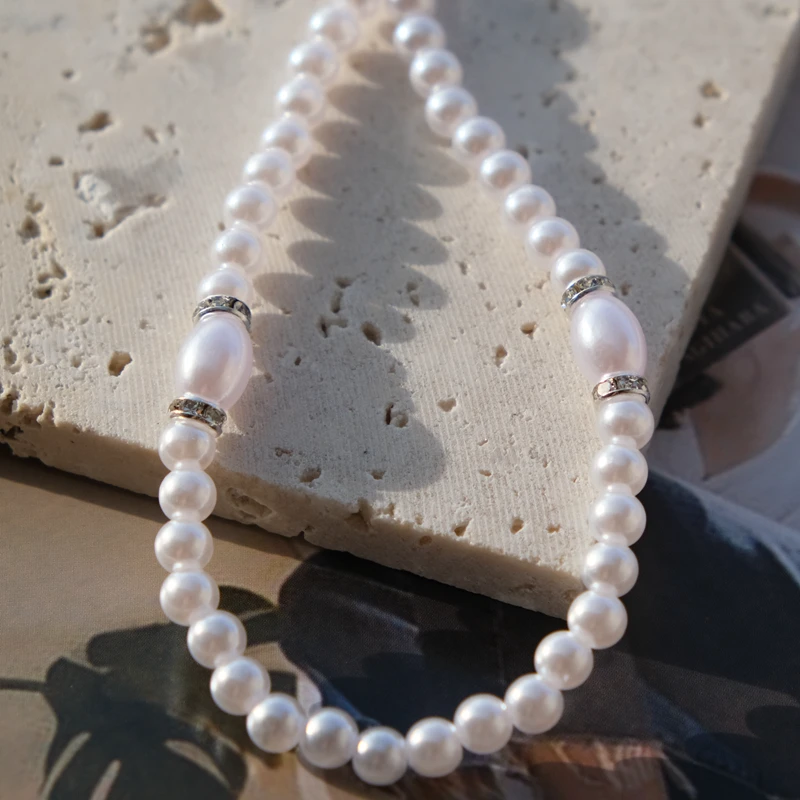 Ins стильные жемчужины искусственные винтажные модные бусины ремешки шикарный