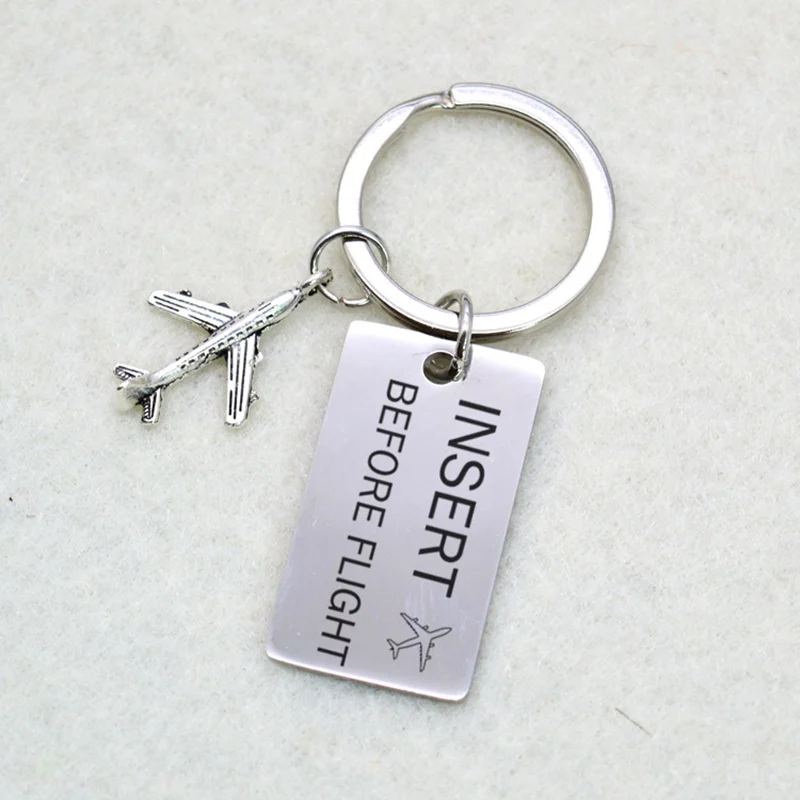Творческий удаляем перед полета брелки для ключей подвеска в виде самолета