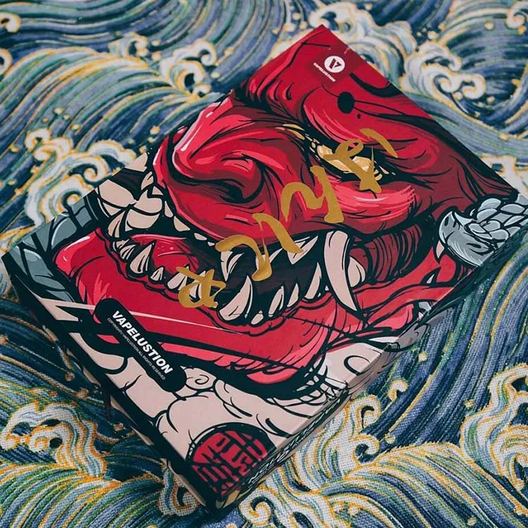 Оригинальный бокс мод Vapelustion Hannya 230 Вт светодиодный экран питание от двух