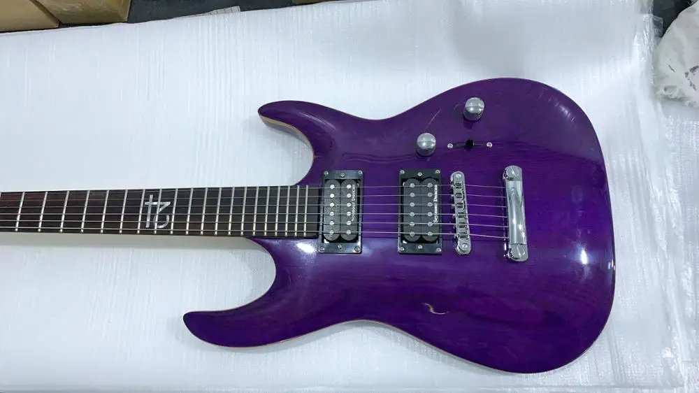 Wholesale Guitar New Arrival LTD 6 String Electric In Purple 20200106 | Спорт и развлечения