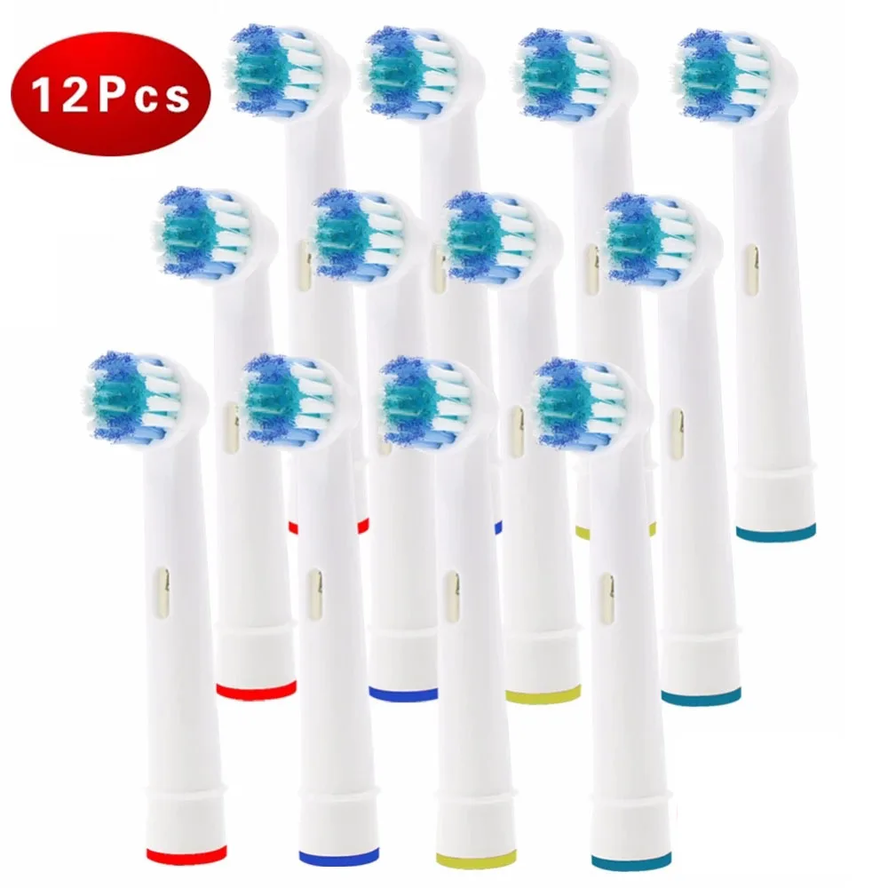 

Насадки сменные для электрической зубной щетки Oral B Braun, 8 шт.