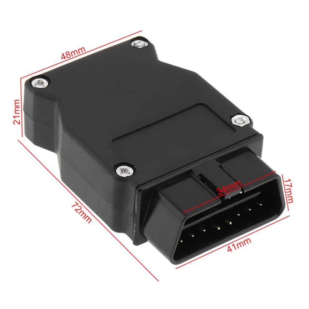 OBD II OBD2 16Pin мужской удлинитель открывающийся кабель автомобильный