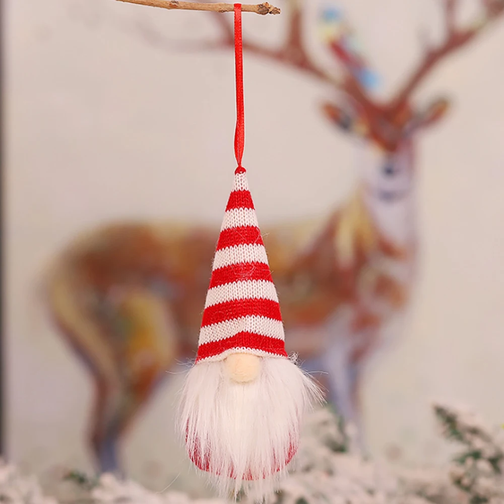 

Swedish Santa Wool Christmas Pendant Cute Gnome Doll Christmas Doll Pendant Creative Christmas Tree Decoration For Home