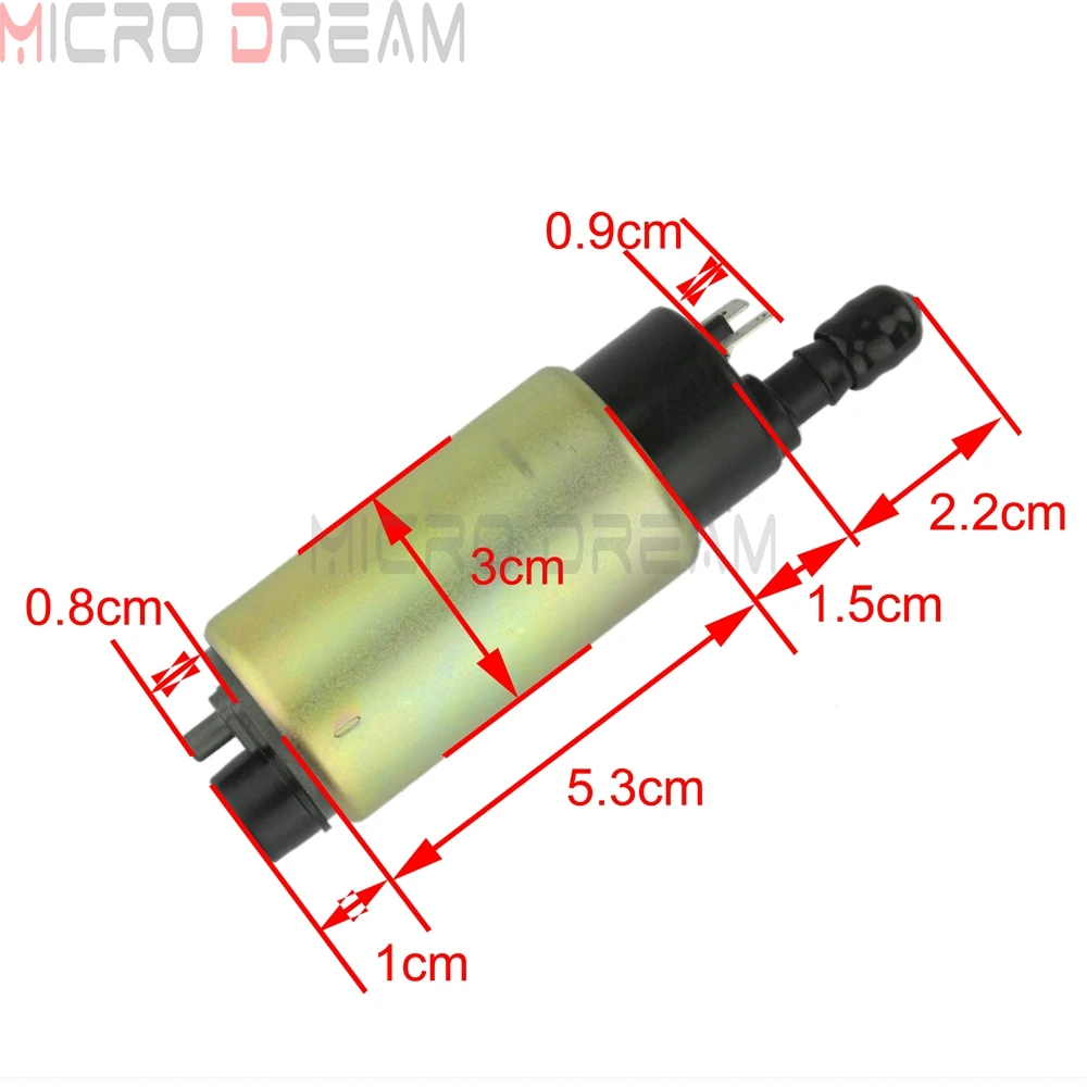 Сменный Впускной топливный насос для скутера 30 мм 35LPH 4 5 6 фунтов на квадратный