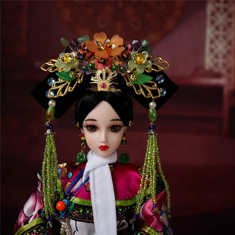 Коллекционные китайские куклы в стиле древней девочки 1/6 кукла BJD с 12 суставами