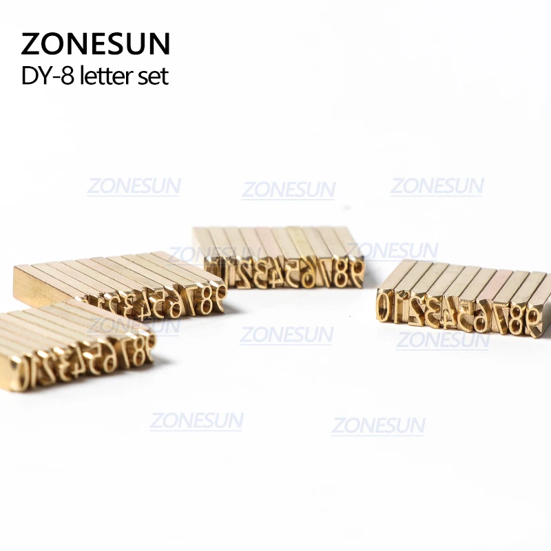ZONESUN DY-8 набор букв для кодирования машины LT-50D номера/английского/пунктуационного