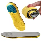 Спортивные демпфирующие ортопедические стельки, эластичные дышащие, ортопедические, для обуви, для бега, унисекс