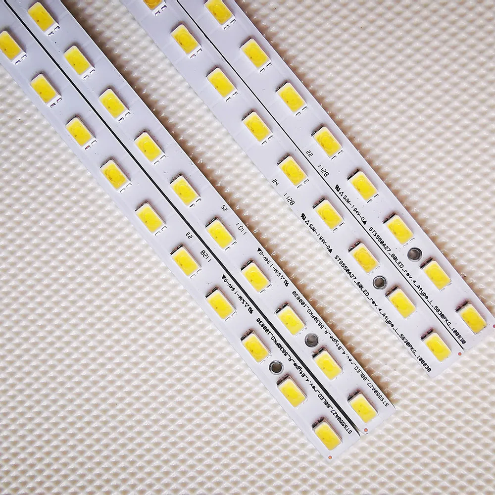 Светодиодная лента для подсветки Φ LTY550HQ03 KDL-55HX72D sts550a27 _ 60LED REV.4 A/B TYPE 618 мм |