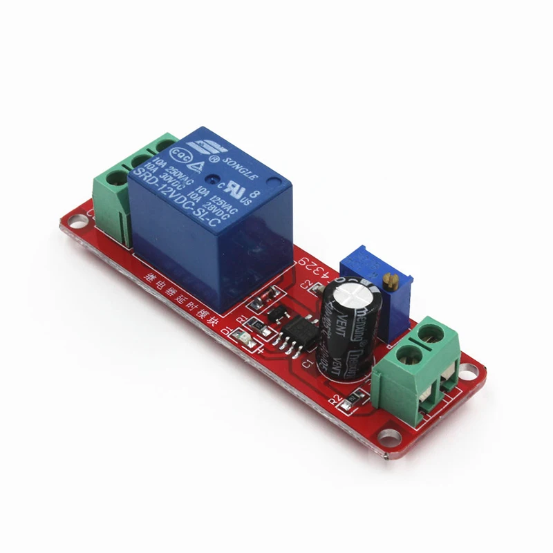 5V DC 5 V 12 V реле задержки времени NE555 реле времени Щит 5 V Реле времени 12 V Таймер задержки переключения автомобильные реле импульсный генератор Duty - Габаритные размеры: 5V