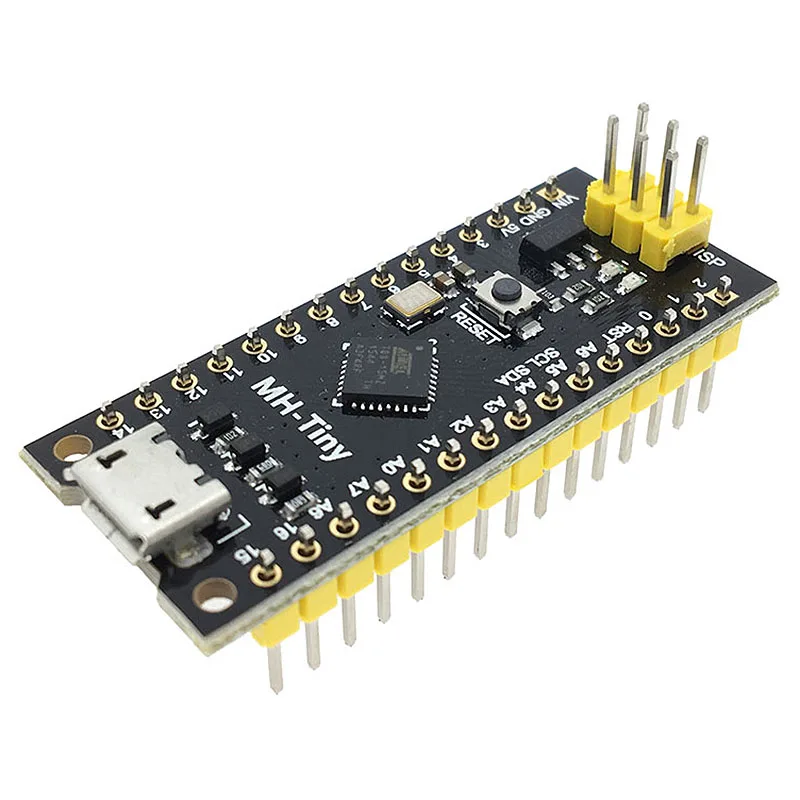 Плата для разработки ATTINY88 Mini 16 МГц Digispark ATTINY85 обновленная NANO V3.0 ATmega328 10 шт. |