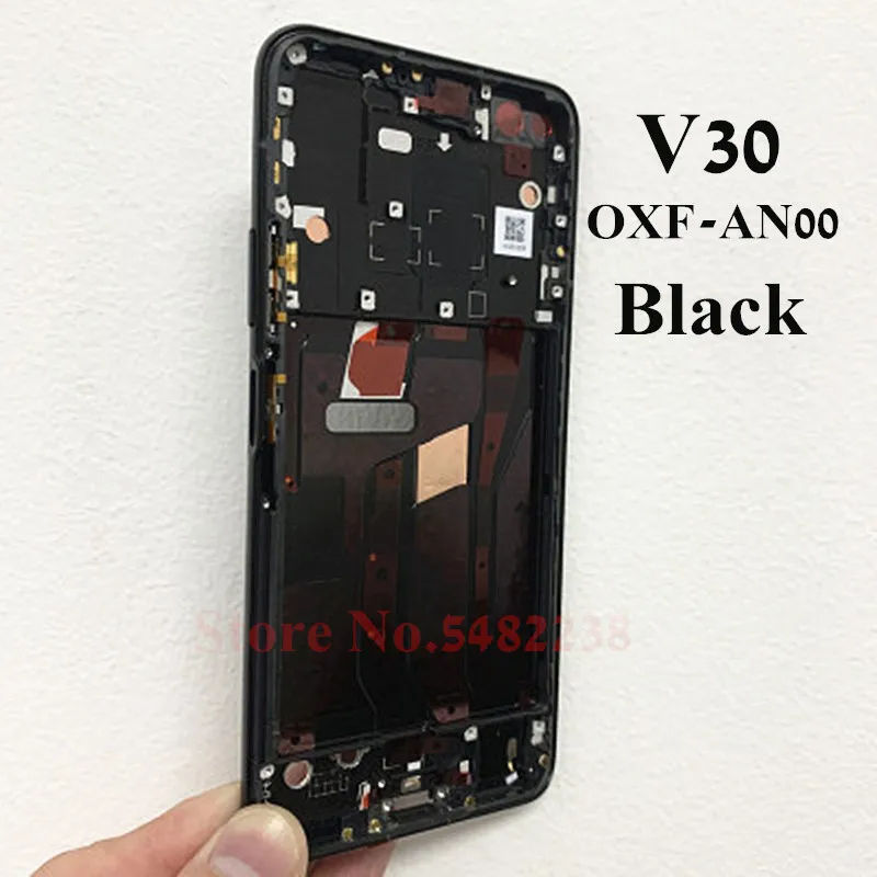 100% Original Middle Frame For Huawei Honor V30 OXF-AN00 V30pro OXF-AN10 LCD Front Cover With Side buttons Replacement | Мобильные