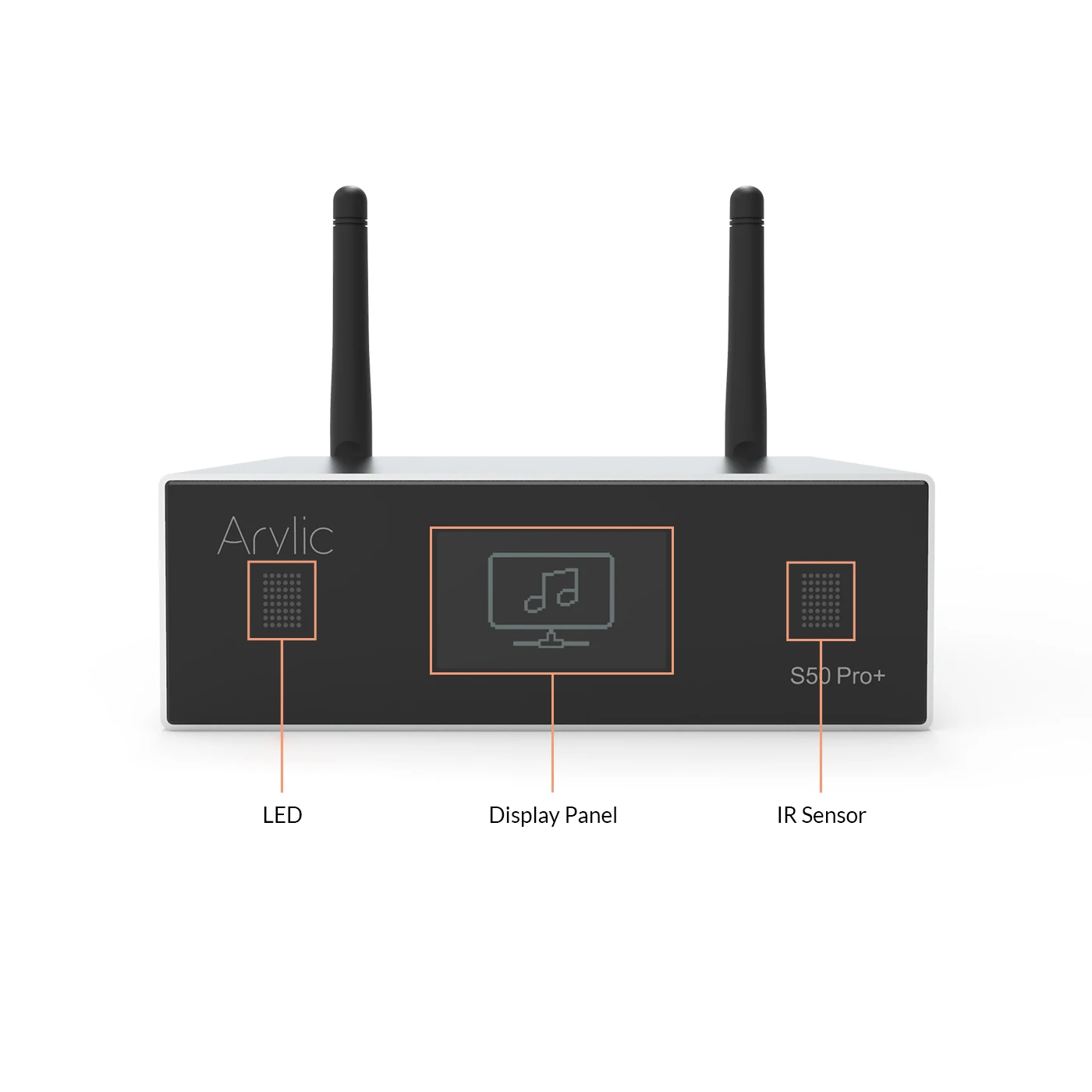 Arylic S50 Pro + WiFi и AptX HD преусилитель с ESS Sabre Dac AKM ADC мультирум Airplay Spotify Tidal Интернет