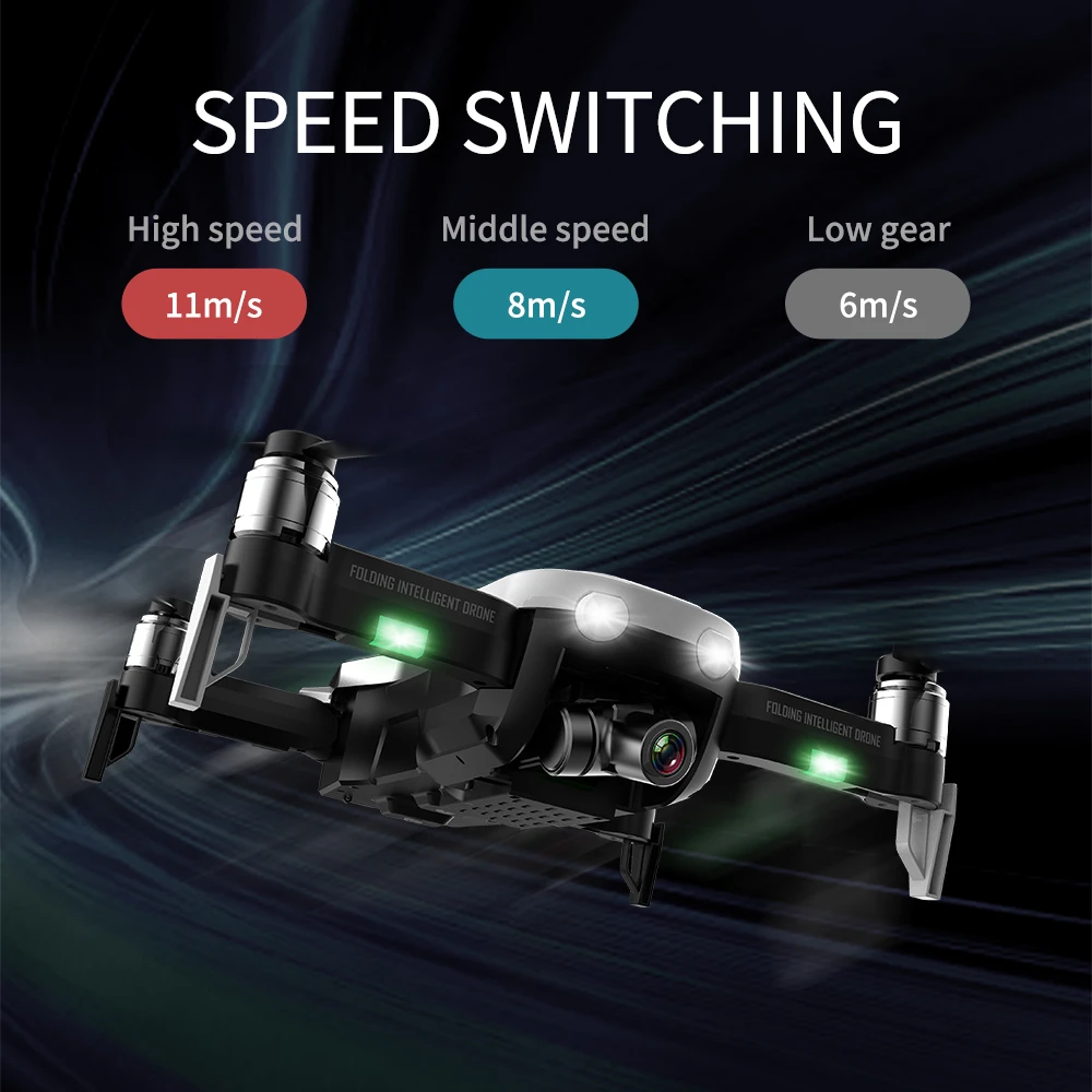 GPS Дрон с двухосевым стабилизатором Wi Fi FPV 1080P 4K HD камера бесщеточный Квадрокоптер
