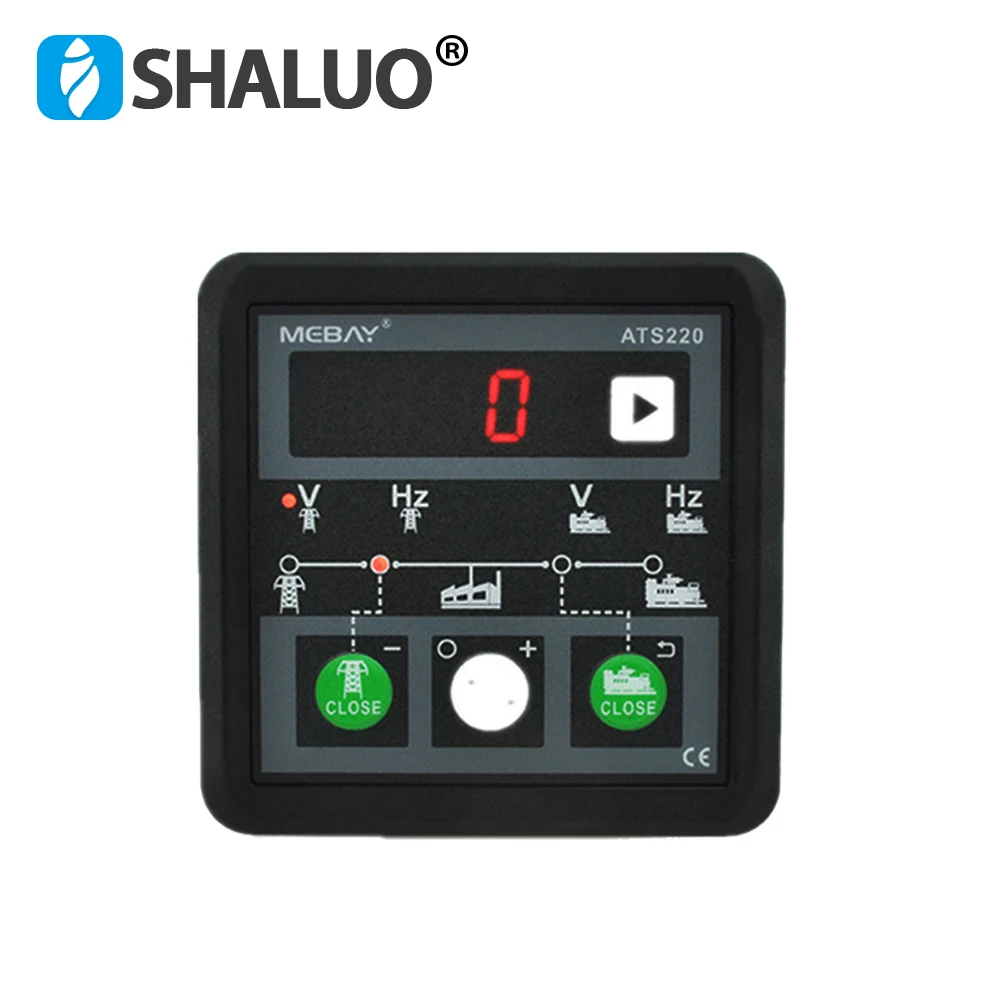 Mebay ATS220 Genset ATS control ler автоматический или ручной модуль управления