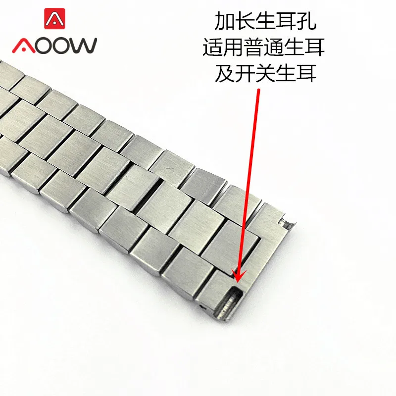 Т-образный ремешок с застежкой-бабочкой 18/20/22 мм