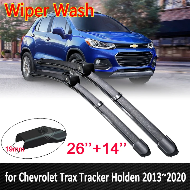

Car Wiper Blades for Chevrolet Trax Tracker Holden 2013~2020 Front Window Windshield Windscreen Wipers Car Accessories 2014 2015