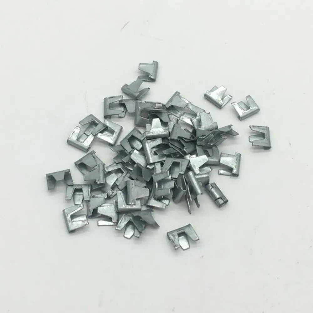 300 pcs nail Клетка для птицы, кур зажим установка плоскогубцы сборка карты Пряжка защелкивающийся зажим клетка кролика курица собака клетка инструменты - Цвет: 300 pcs nail