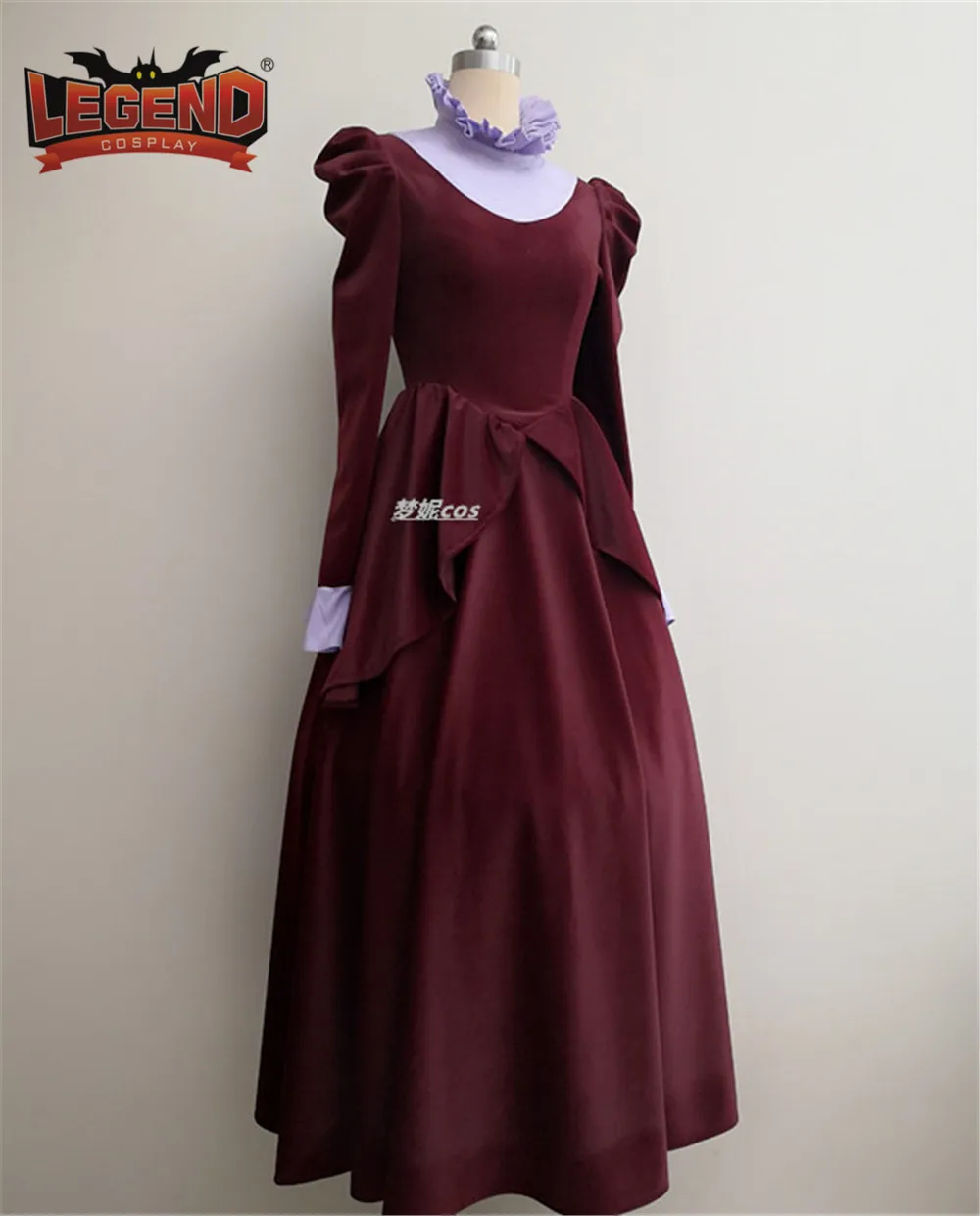 Женский костюм для косплея красное платье с тремэйном на заказ мачехи |