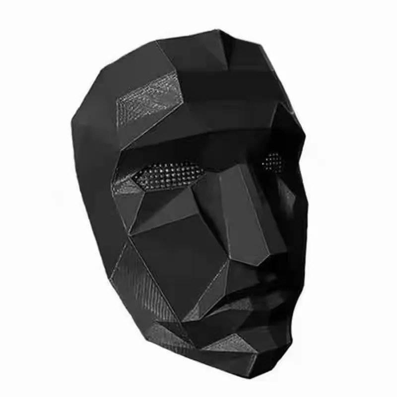 

Маска из игры «кальмар» 456, круглая 6, маска босса, Корея, фильм