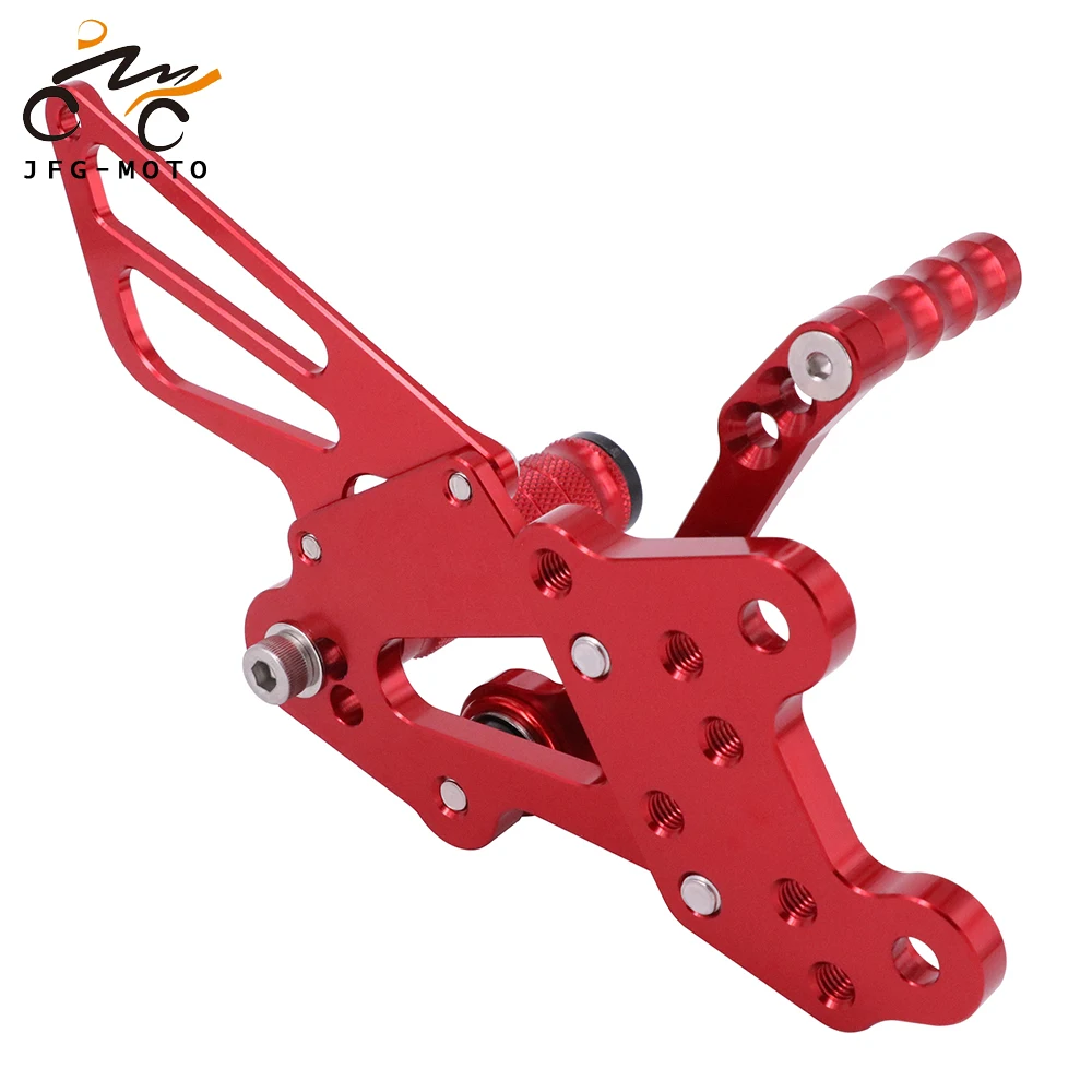 

Motorcycle CNC Adjustable Footpegs Foot Pegs Pedal Rest Footrset For HONDA CBR600RR CBR 600RR CBR 600 RR 2007-2017 Street Bike
