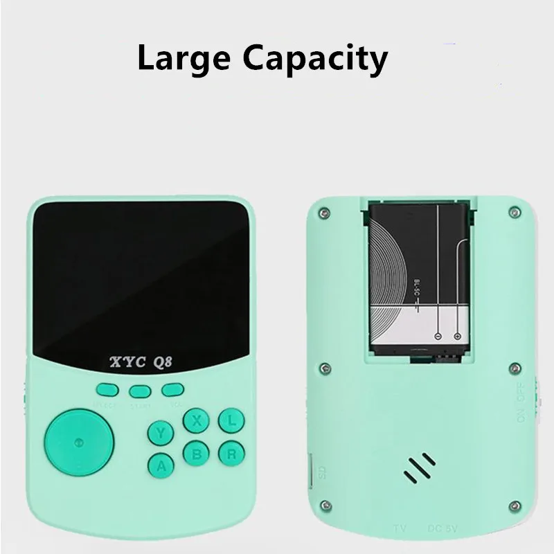 

Coolbaby Q8 Handheld Game Console 16G 500 Games Arcade Retro Handheld Game Console USB Charging Support TF Card TV Output