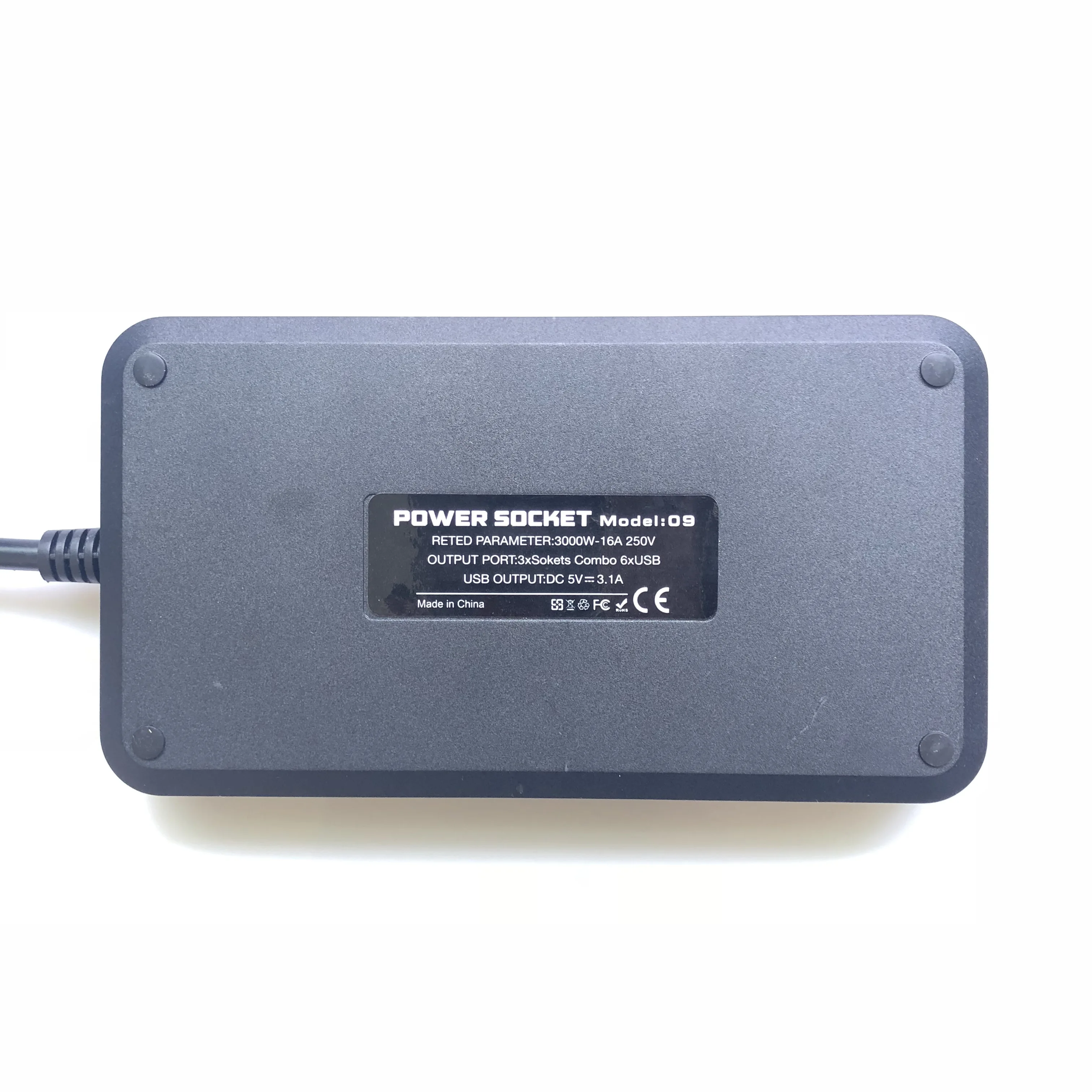 Мощность полосы Смарт USB гнездо адаптера Стабилизатор напряжения 3 позиционный