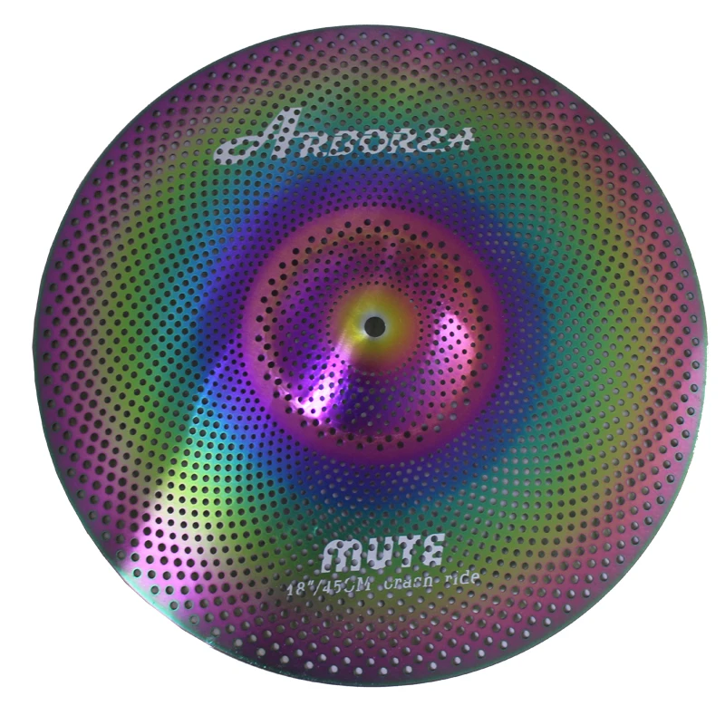 

Arborea Colorful Mute cymbals 18'' Crash Ride