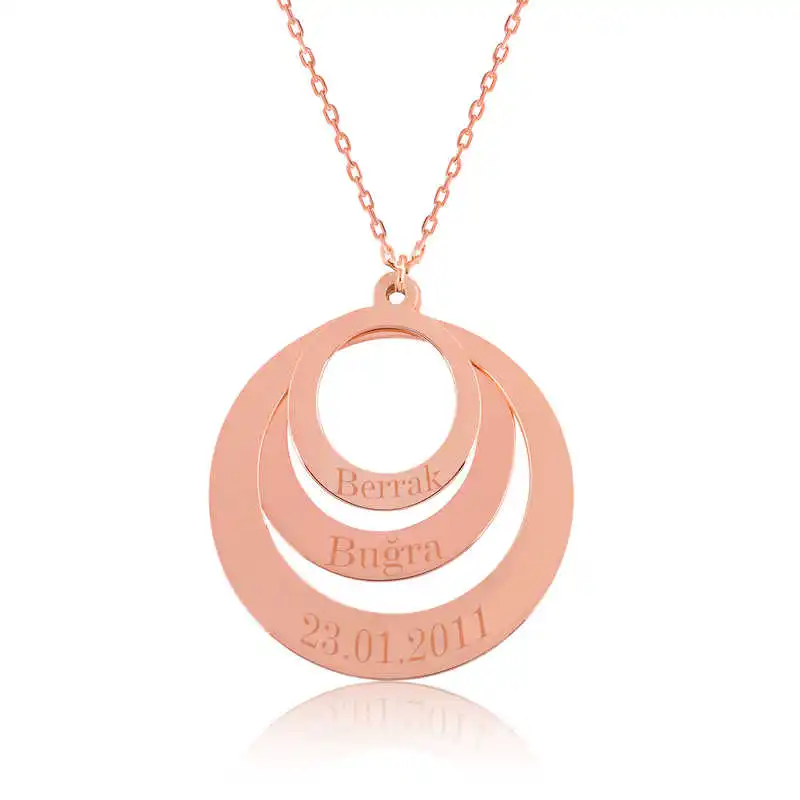 Серебряное колье Silverlina Love Circle Is Lady Necklace | Украшения и аксессуары