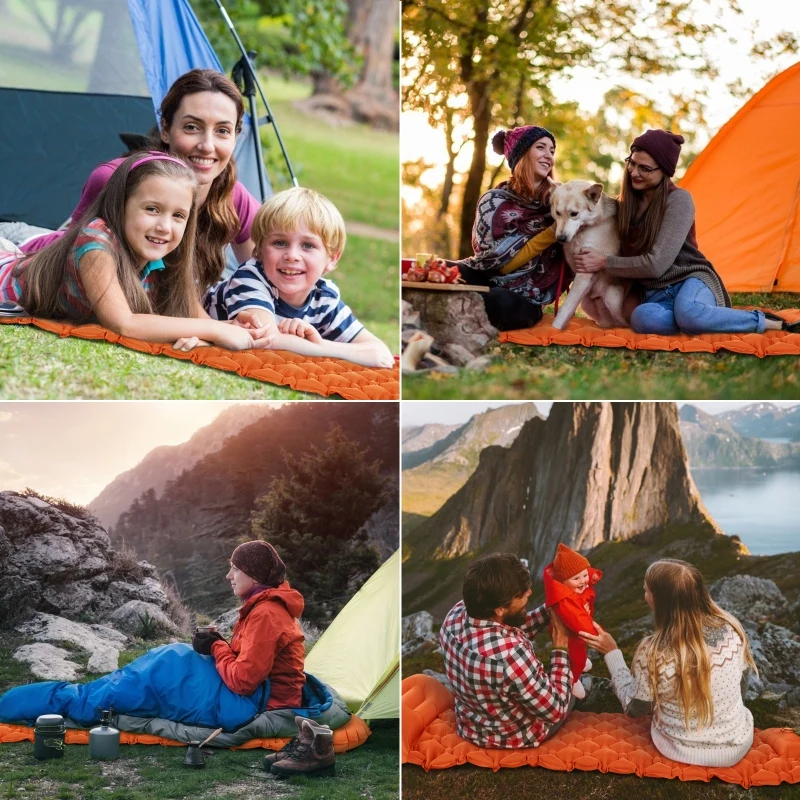 Новое поступление воздушный коврик для кемпинга сверхлегкая надувная подушка