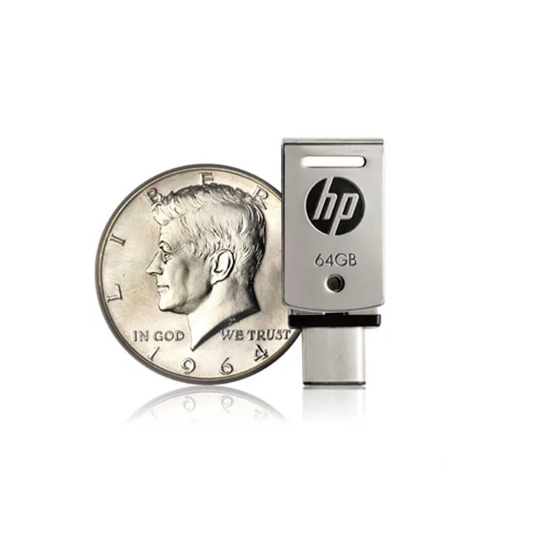Оригинальный USB накопитель HP X5000M 16 ГБ 32 64 128 OTG флеш 3 1 Mini U Stick 170 флешка