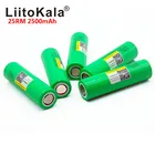 Литиевые аккумуляторы LiitoKala INR1865025R, 20 А, 18650, 2500 мАч