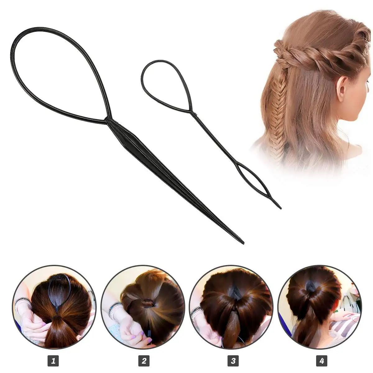 

The New 9-piece Pan Hair Set, Japan And South Korea Pan Hair Tool Set,pin U-shaped Clip Hair Accessories Hair Styling Tools