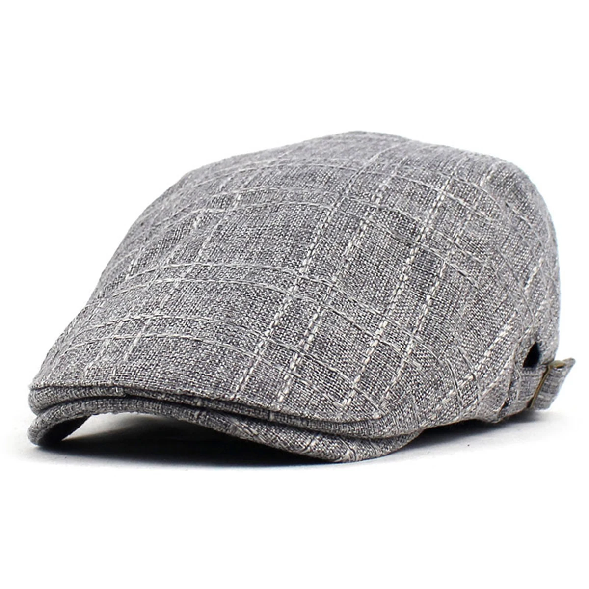 Кепка в клетку для мужчин и женщин Классическая с утконосом плющ Гэтсби