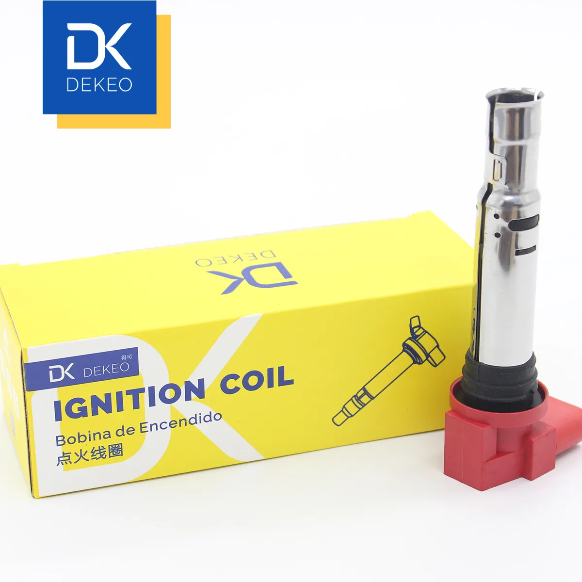 

DEKEO Ignition Coils For Golf6 Scirocco Tiguan Volkswagen-Eos CC Sharan Golf Beetle Convertible Audi-A1 A3 Passat Polo036905715F
