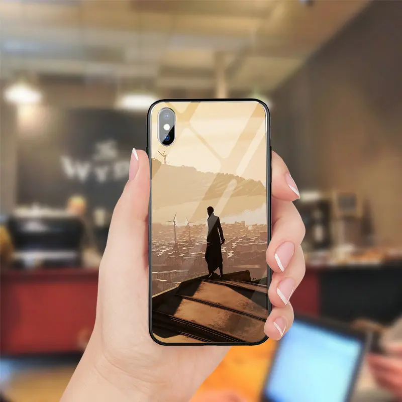 Чехол для iPhone 5 с закаленным стеклом размеры XR XS Max 10 7 6 6s 8 Plus | Мобильные телефоны и