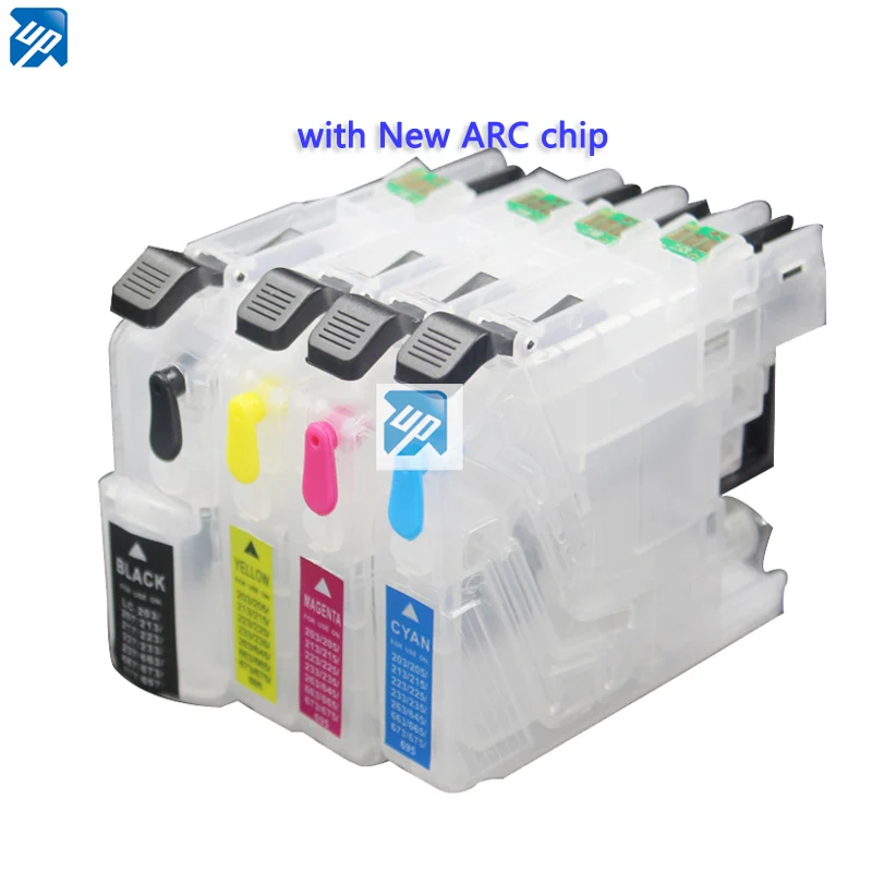 LC223 многоразовый картридж для принтера brother DCP J562DW MFC J480DW J680DW J880DW J5320DW J5625DW с чипом