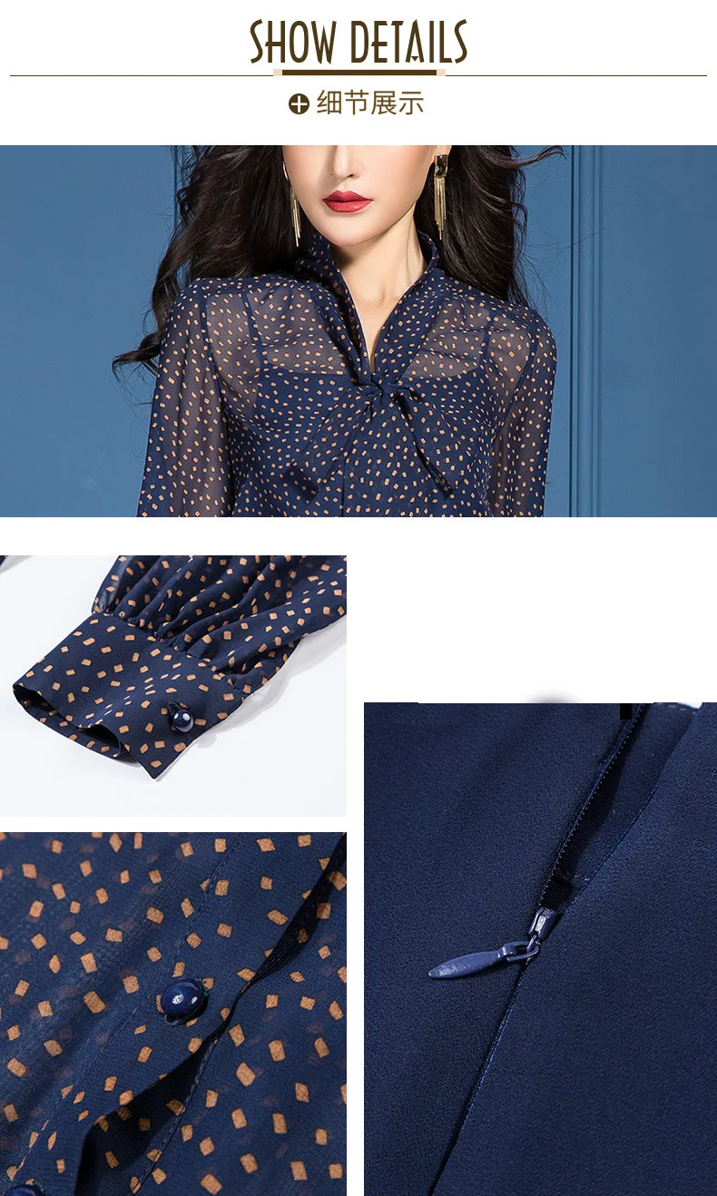 

Wide Leg Pantsuit Spring 2021 Women's Top Slim Fashion Chiffon Wide Leg Pantsuit Women Shirt And Trousers Large Size XXXL.