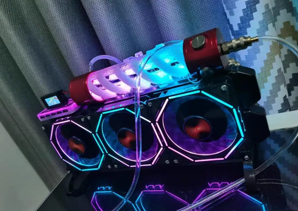 Самодельный насос для водоохлаждающей трубы обновление 240/360 PWM контроль скорости