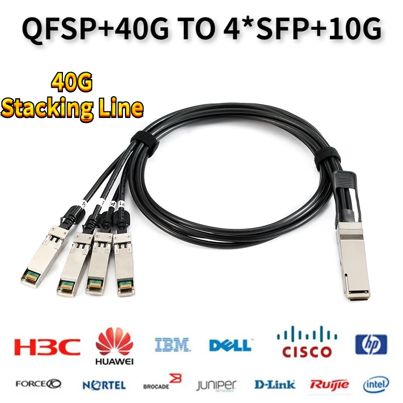 

40G QSFP to 4 SFP+ 5M AWG28 Passive Direct Attach Copper Twinax DAC Cable,QSFP-4SFP10G-CU5M 40G QSFP to 4SFP AWG28 DAC
