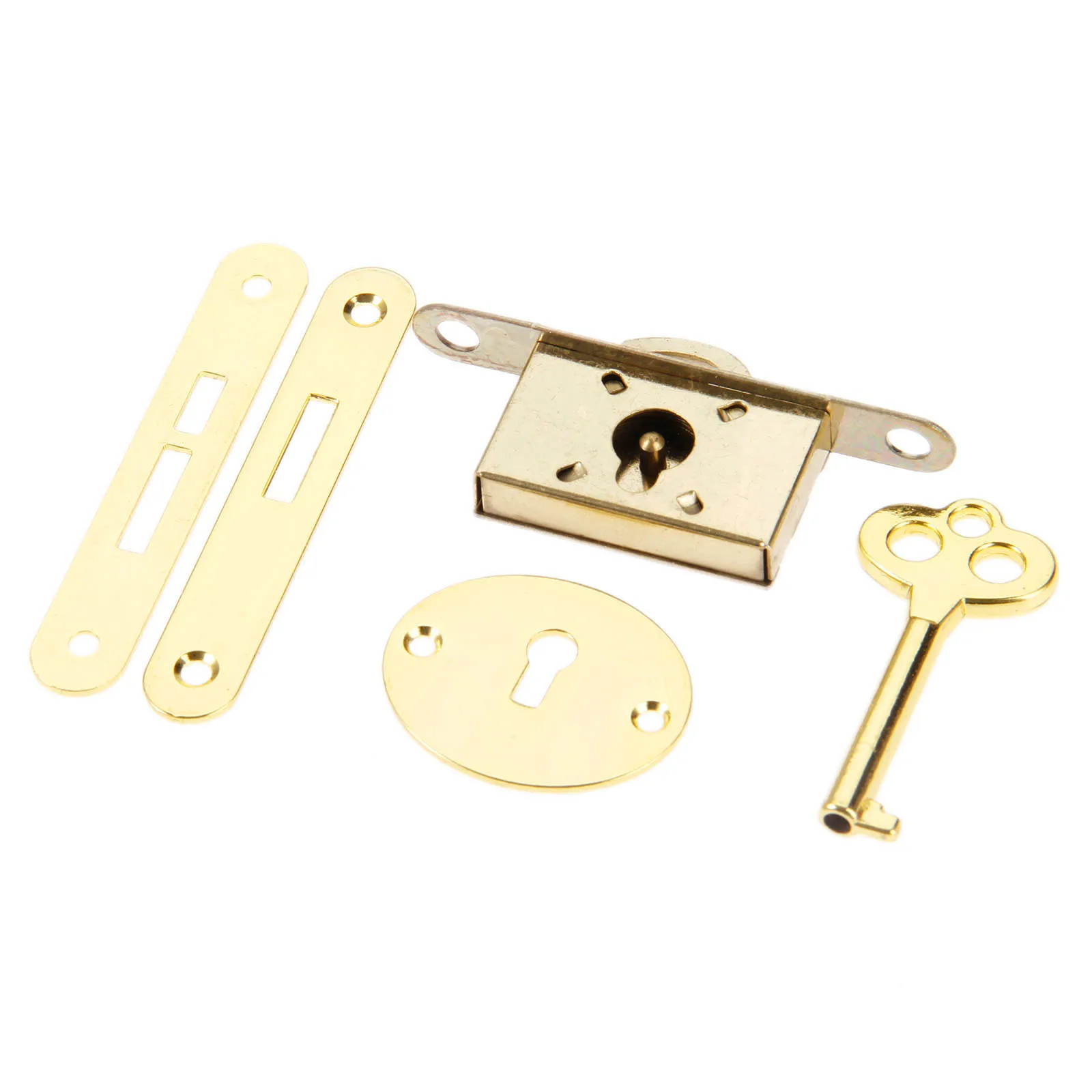 Классический шкафчик из цинкового сплава с золотым замком для ящика гардероб