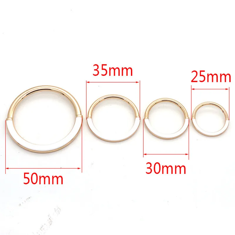 Металлическая круглая пряжка из сплава для сумки пальто декоративные поделки