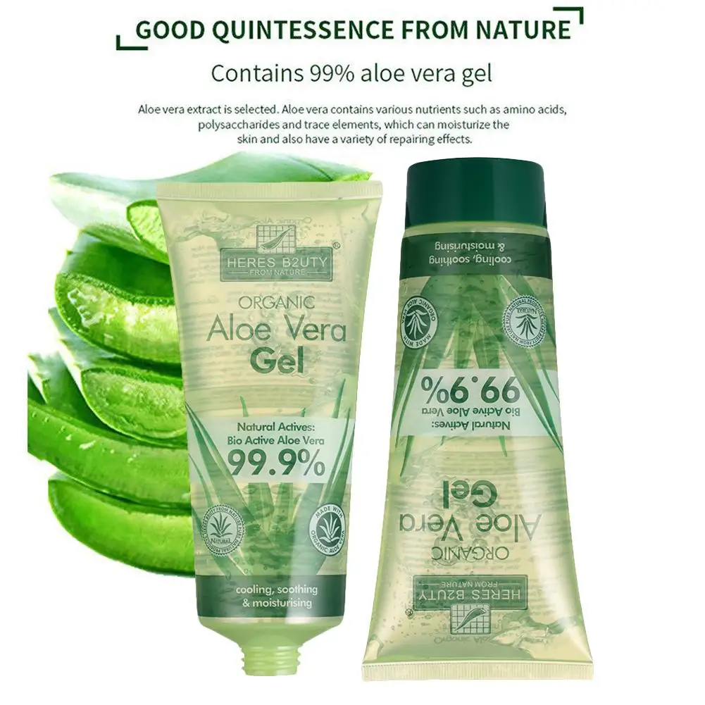 

Aloe Vera Gel Deeply Hydrated Moisturized Soothing Essence for Skin Hair Nursing 200ML