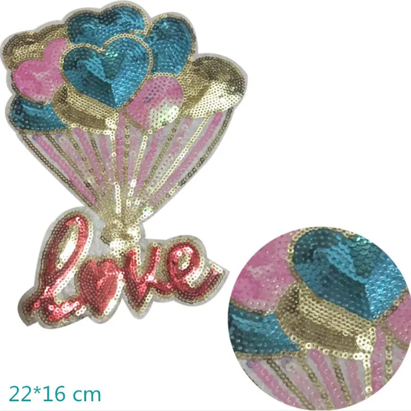 

Hot-air Balloon Sequined Cloth With Embroidery Beads For Garment Accessories And Lace