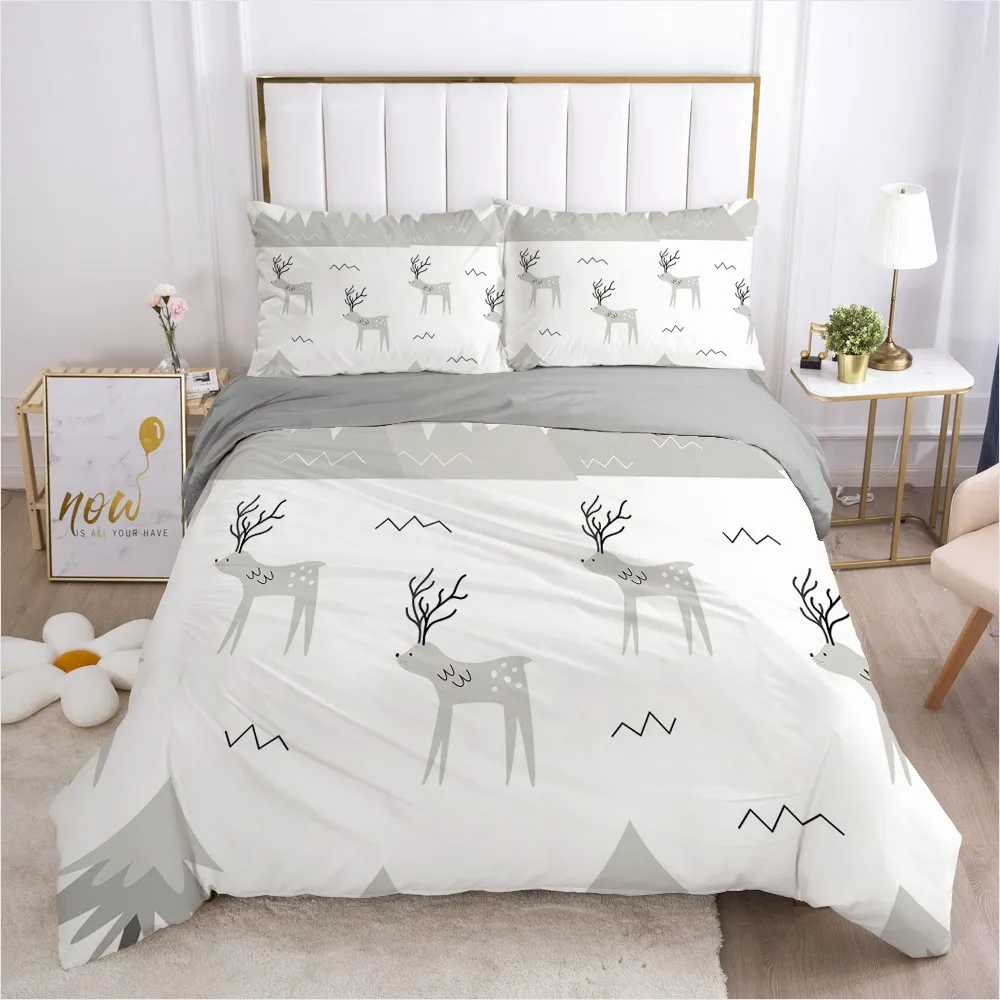 

3D Design Duvet Cover Sets Bedding Sets Quilt Covers Pillow Cases Full Twin Single Double Size Modern Style Custom Bedding Sets