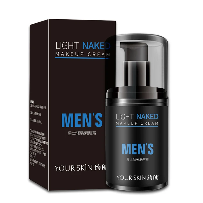 

Hot Men Pore Primer Face Tone-up Cream Brighten Skin Cosmetic Oil Control Moisturizing DO2