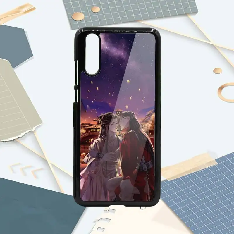 

Aesthetic Chinese style Tian Guan Ci Fu Phone Case PC For Samsung galaxy S note 8 9 20 10 e lite2019 plus pro ultra