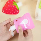 1 шт. Мини милый фруктовый портативный полимерный фотоальбом для путешественника косметический крем аксессуары для путешествий 6 стилей