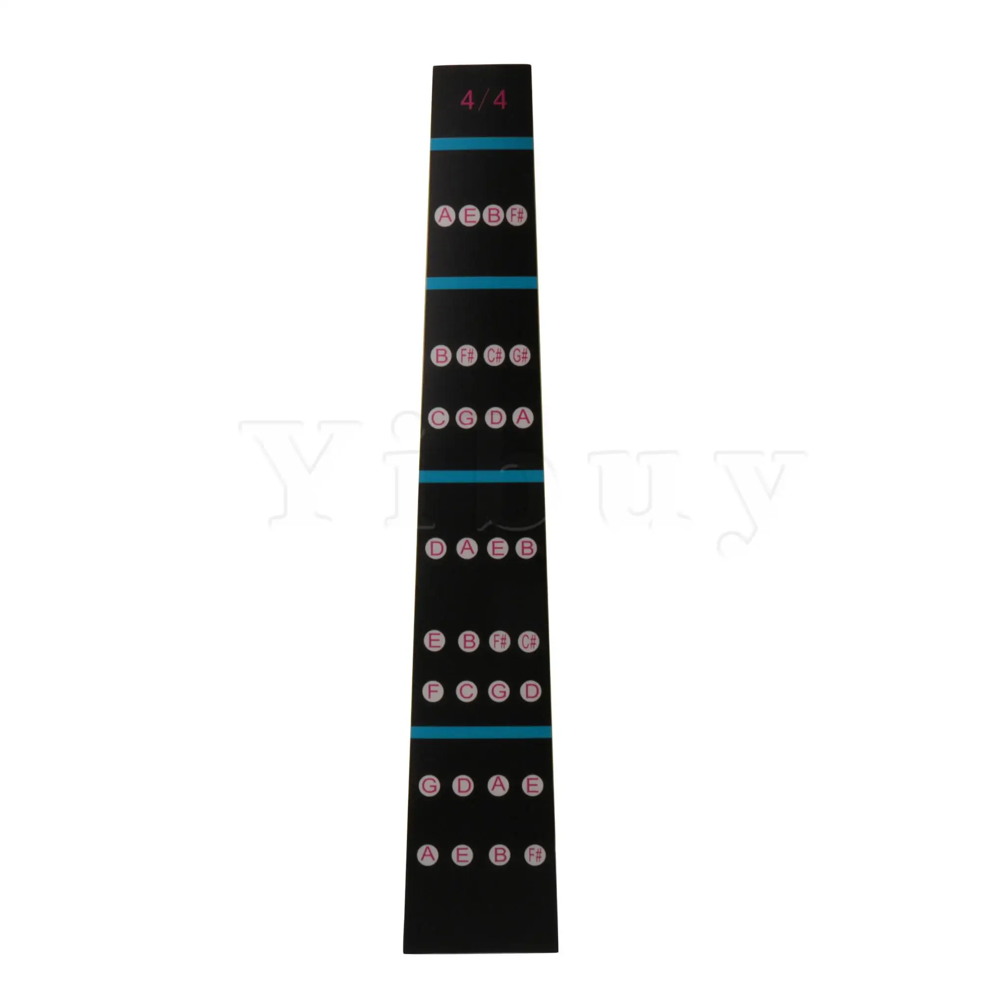 Yibuy 5 шт Пластиковые скрипки гриф Примечание стикер 4/4 начинающих | Спорт и